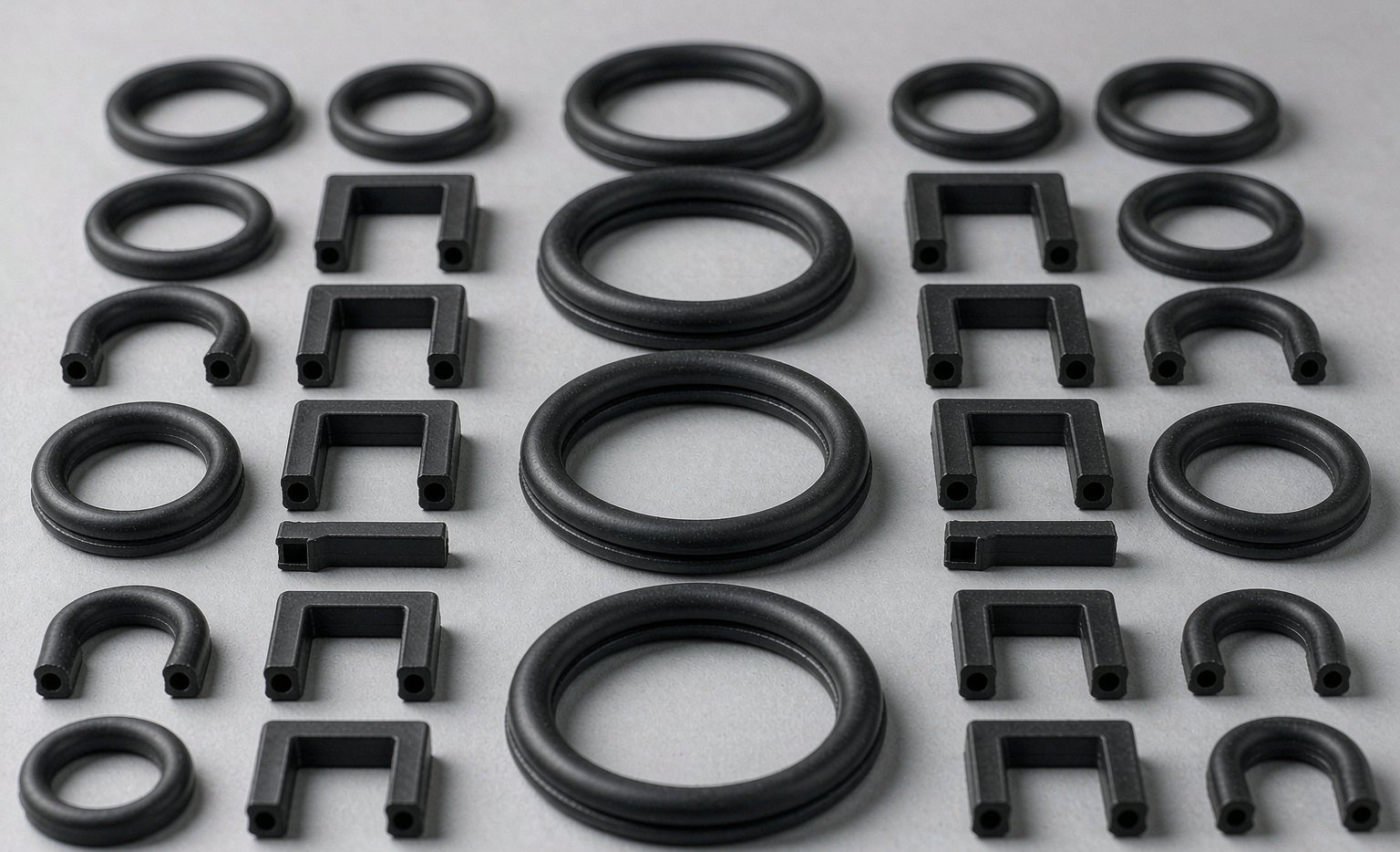 Silicone O-rings and industrial gaskets